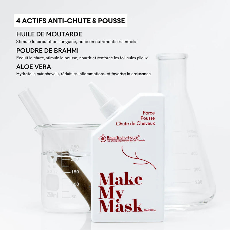 Boue Tricho-Force Anti-chute et Pousse