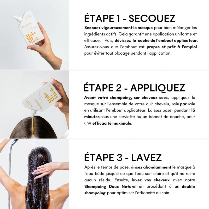 Boue Tricho-Repair Cheveux Cassants & Abîmés