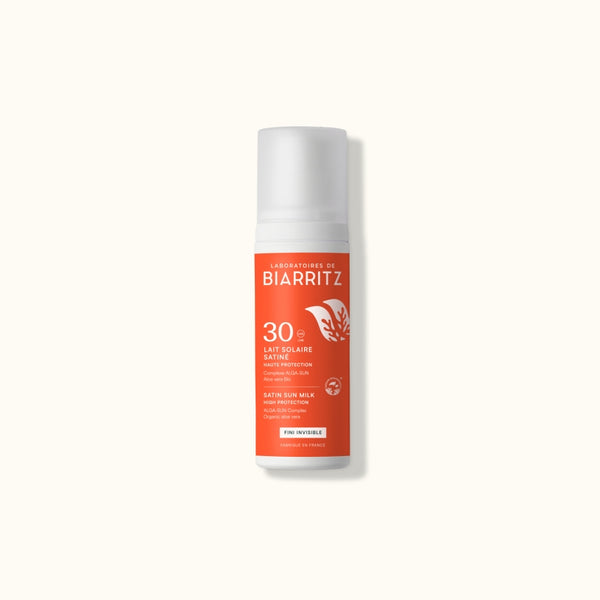 Lait solaire satiné SPF30