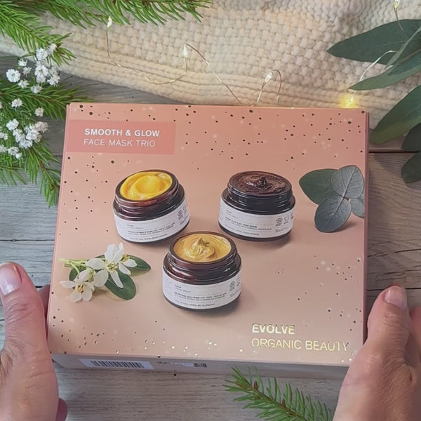 Coffret Smooth & Glow Face Mask Trio