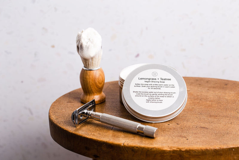 Lemongrass &amp; Tea Tree Shaving Soap